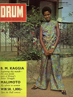Kenyas: Drum Magazine cover