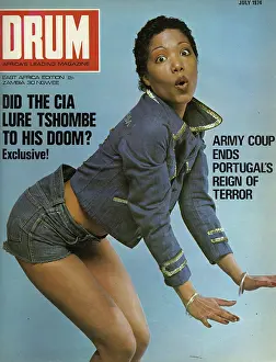 Tshombe: Drum Magazine cover