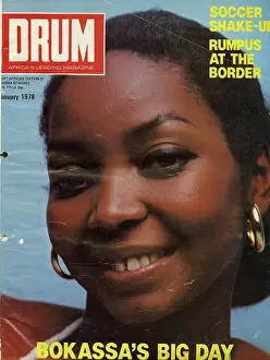 Bokassa: Drum Magazine cover