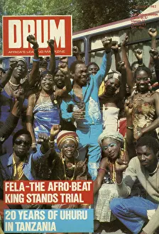 Kuti: Drum Magazine cover