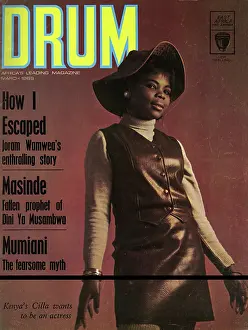Cilla: Drum Magazine cover