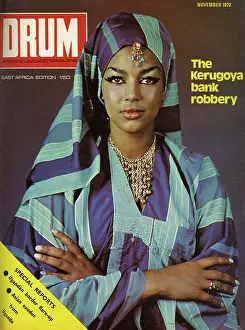 Peart: Drum Magazine cover