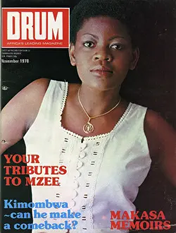 Mzee: Drum Magazine cover