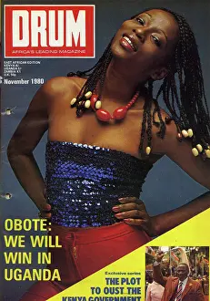 Obote: Drum Magazine cover