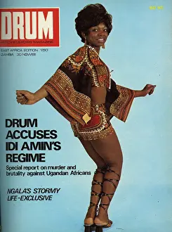 Amins: Drum Magazine cover