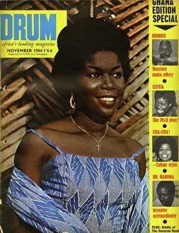 Letitia: Drum Magazine cover