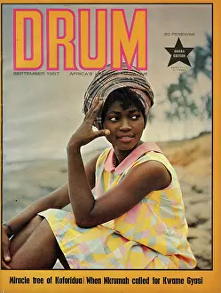 Kwame: Drum Magazine cover