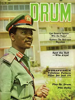 Gowon: Drum Magazine cover