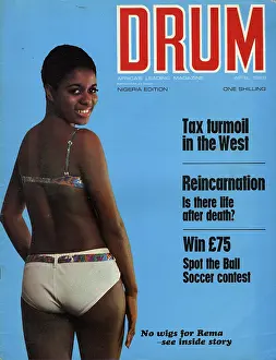 Rema: Drum Magazine cover