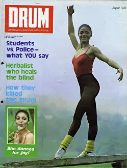Herbalist: Drum Magazine cover