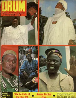 Ahmadu: Drum Magazine cover