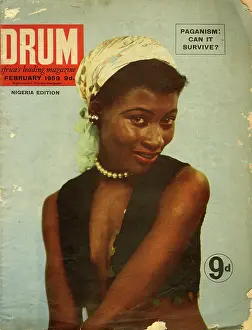 Mhlongo: Drum Magazine cover