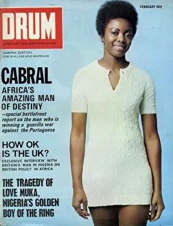 Lopes: Drum Magazine cover