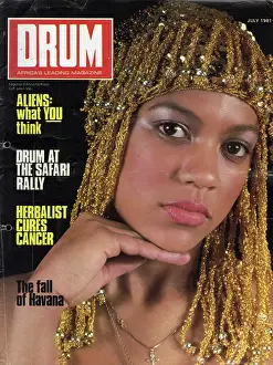 Herbalist: Drum Magazine cover