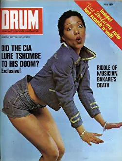 Tshombe: Drum Magazine cover
