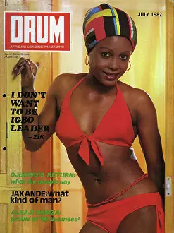 Ojukwu: Drum Magazine cover