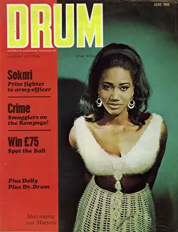 Majorie: Drum Magazine cover