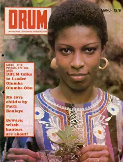 Boulaye: Drum Magazine cover
