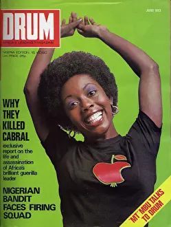 Lopes: Drum Magazine cover