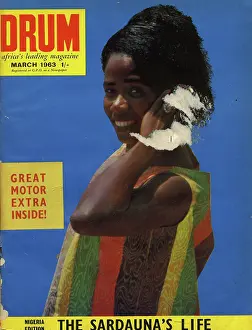 Ahmadu: Drum Magazine cover