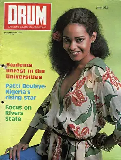 Boulaye: Drum Magazine cover
