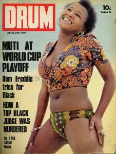 Muti: Drum Magazine cover
