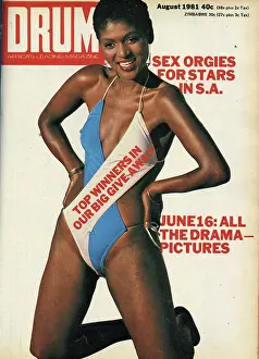 Orgies: Drum Magazine cover