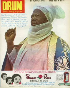 Ahmadu: Drum Magazine cover
