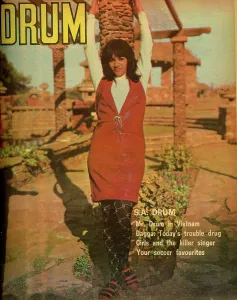 Gobi: Drum Magazine cover