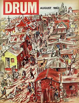 Lennie: Drum Magazine cover