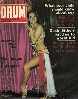 Lolly: Drum Magazine cover