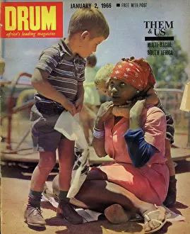 Multiracial: Drum Magazine cover