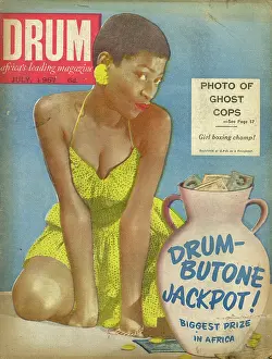 Mhlongo: Drum Magazine cover