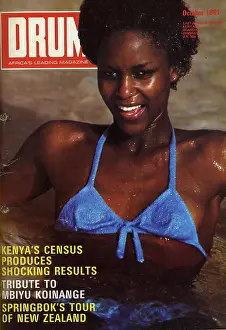 Kenyas: Drum Magazine cover