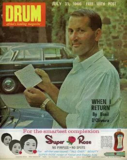 Doliveira: Drum Magazine cover