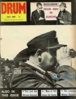 Kumalo: Drum Magazine cover