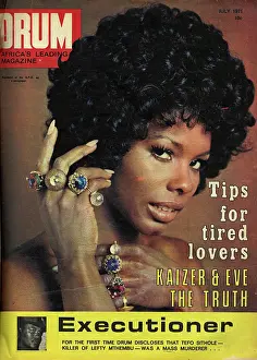 Kaizer: Drum Magazine cover
