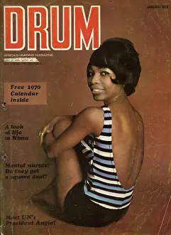 Lynette: Drum Magazine cover