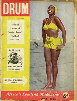 Khama: Drum Magazine cover
