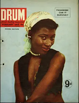 Mhlongo: Drum Magazine cover
