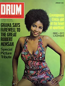 Mensah: Drum Magazine cover