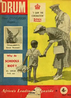 Salim: Drum Magazine cover