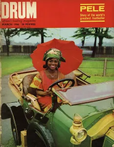 Edson: Drum Magazine cover