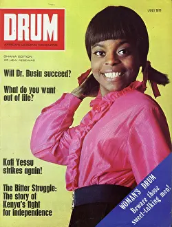 Busia: Drum Magazine cover