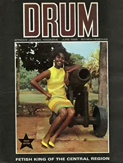 Francisca: Drum Magazine cover