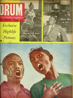 Rebelled: Drum Magazine cover