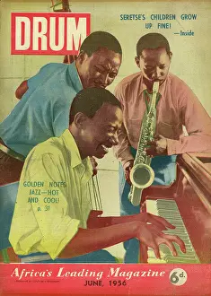 Khama: Drum Magazine cover