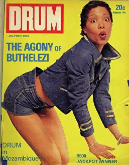 Buthelezi: Drum Magazine cover