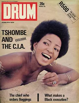 Tshombe: Drum Magazine cover