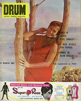 Adriane: Drum Magazine cover